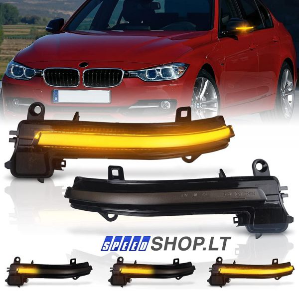 BMW 3 (F30-F31) tamsinti posūkiai